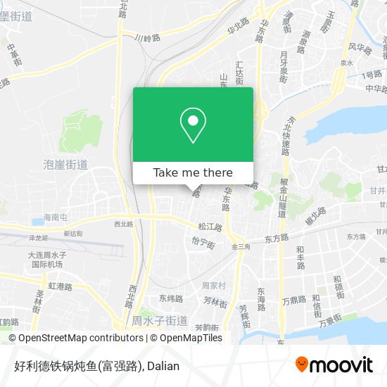 好利德铁锅炖鱼(富强路) map