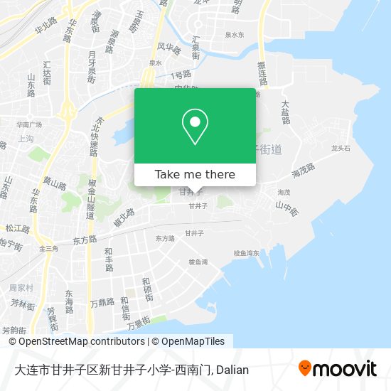 大连市甘井子区新甘井子小学-西南门 map