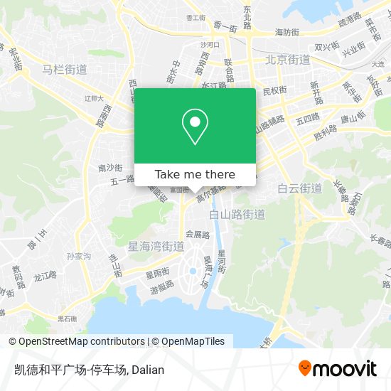 凯德和平广场-停车场 map