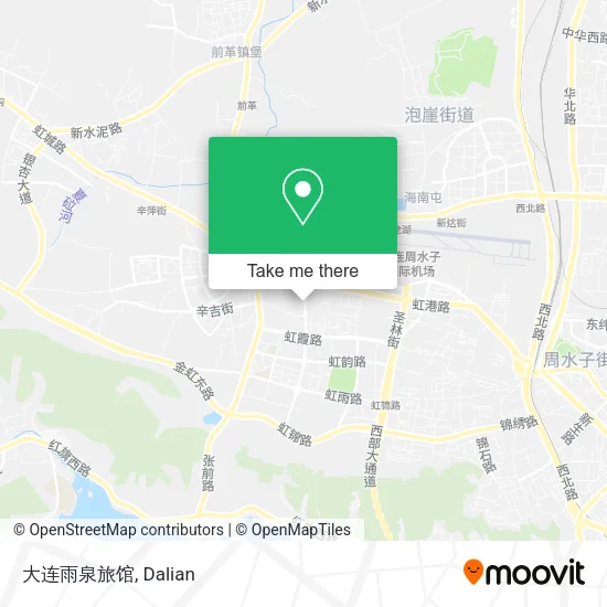 大连雨泉旅馆 map