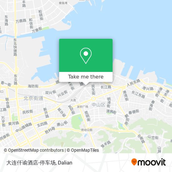 大连仟谕酒店-停车场 map
