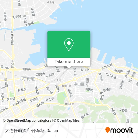 大连仟谕酒店-停车场 map
