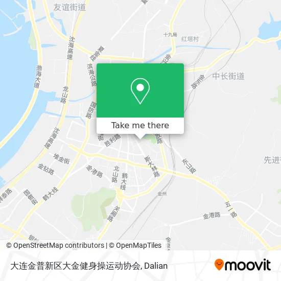 大连金普新区大金健身操运动协会 map