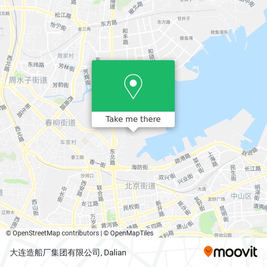 大连造船厂集团有限公司 map
