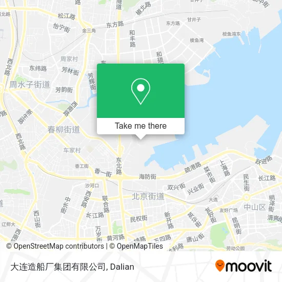 大连造船厂集团有限公司 map