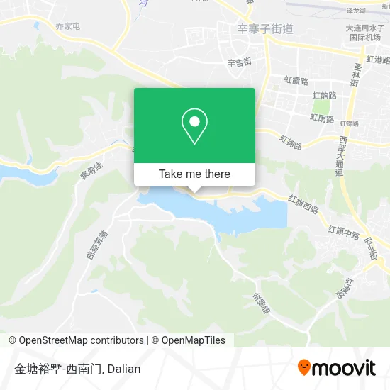 金塘裕墅-西南门 map