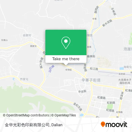 金华光彩色印刷有限公司 map