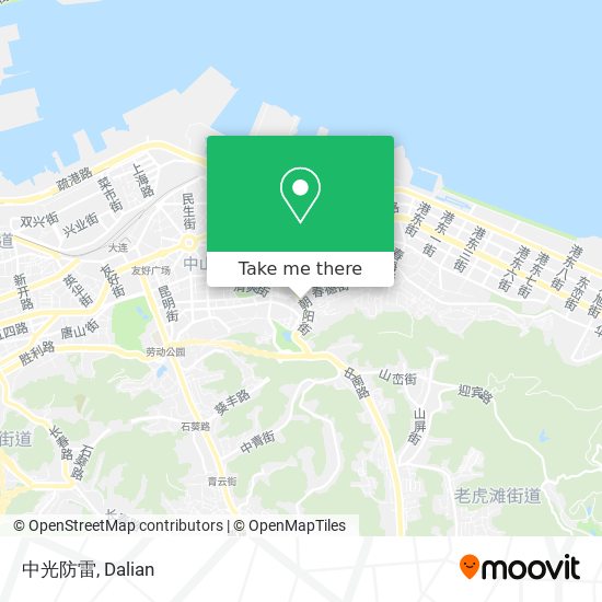 中光防雷 map