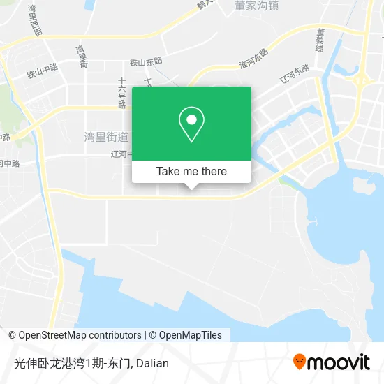 光伸卧龙港湾1期-东门 map