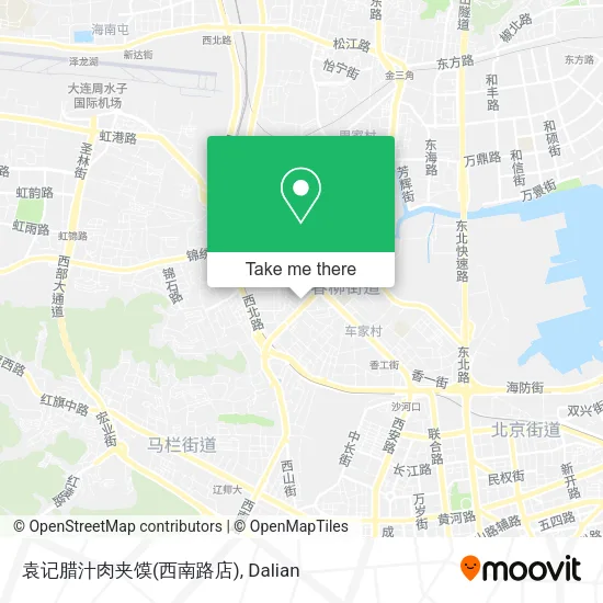 袁记腊汁肉夹馍(西南路店) map