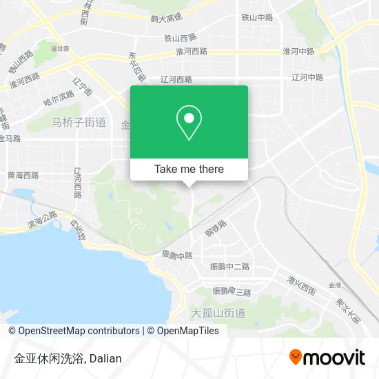 金亚休闲洗浴 map