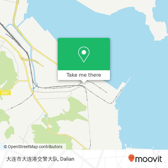大连市大连港交警大队 map