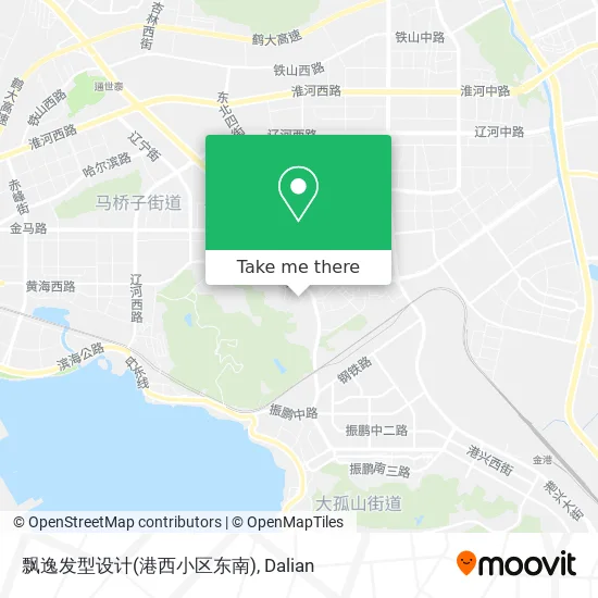 飘逸发型设计(港西小区东南) map