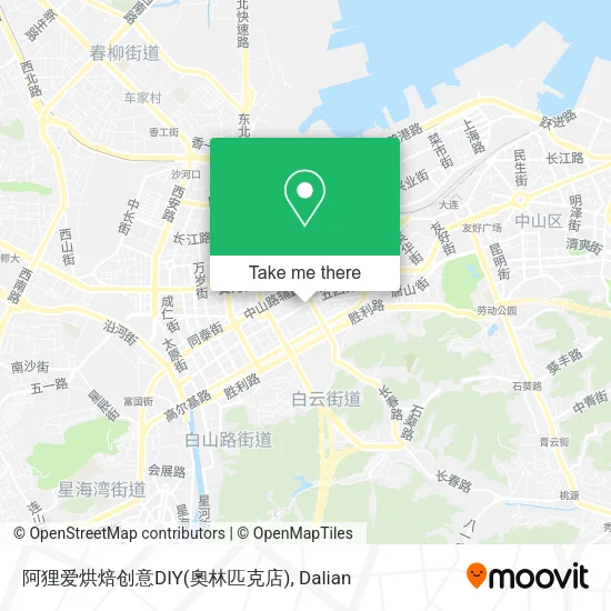 阿狸爱烘焙创意DIY(奧林匹克店) map