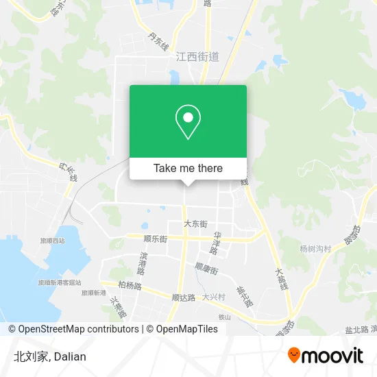 北刘家 map