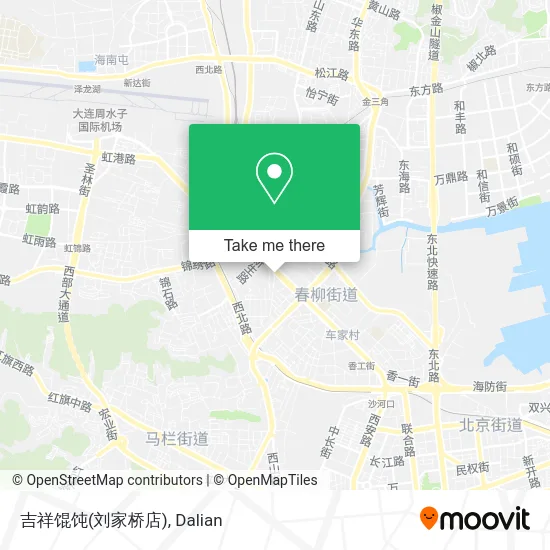 吉祥馄饨(刘家桥店) map