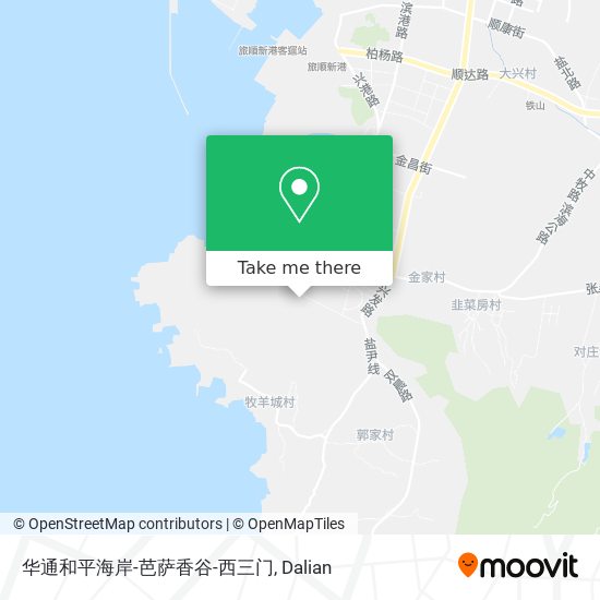 华通和平海岸-芭萨香谷-西三门 map