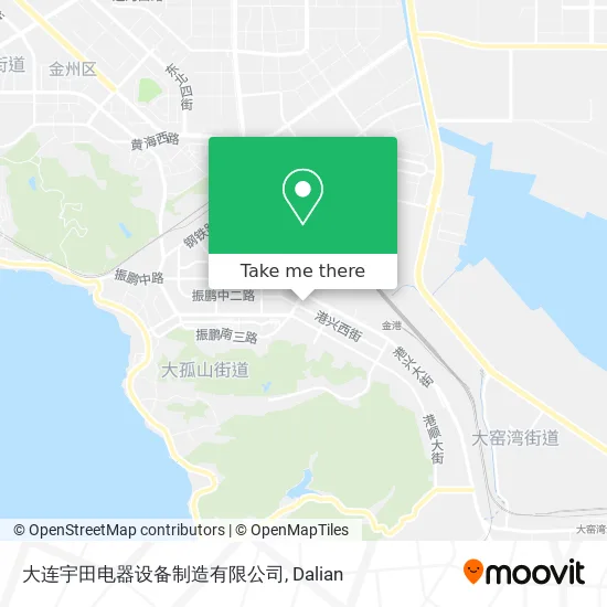 大连宇田电器设备制造有限公司 map