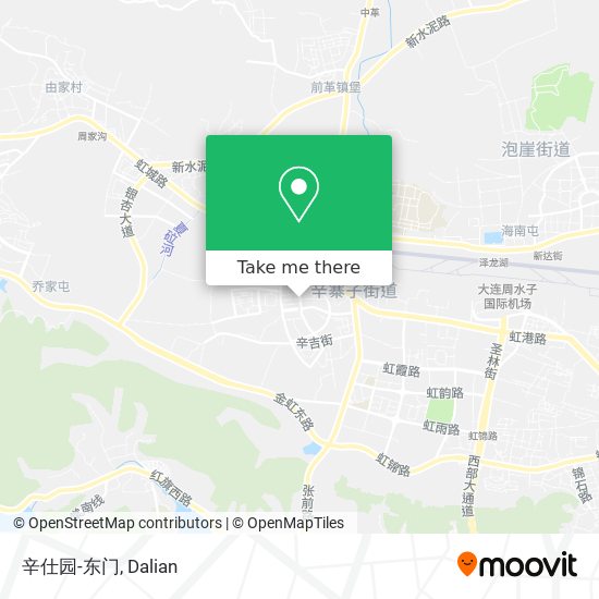 辛仕园-东门 map