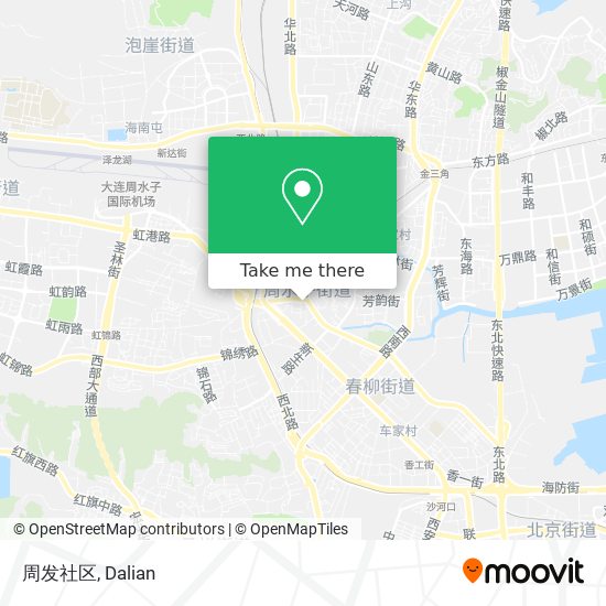 周发社区 map