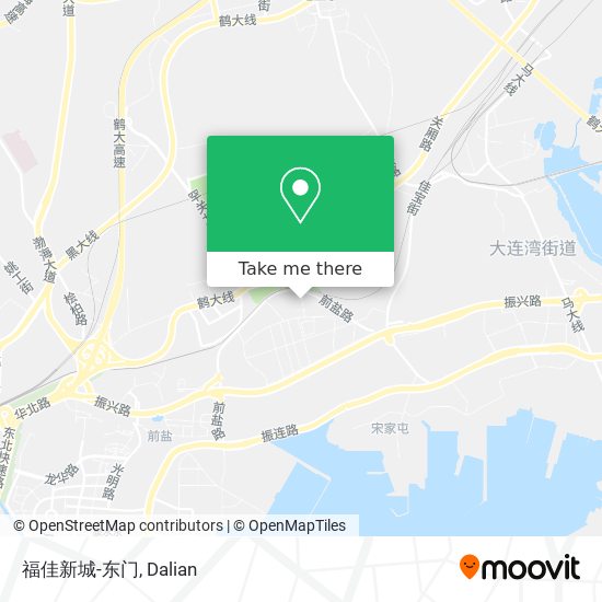 福佳新城-东门 map