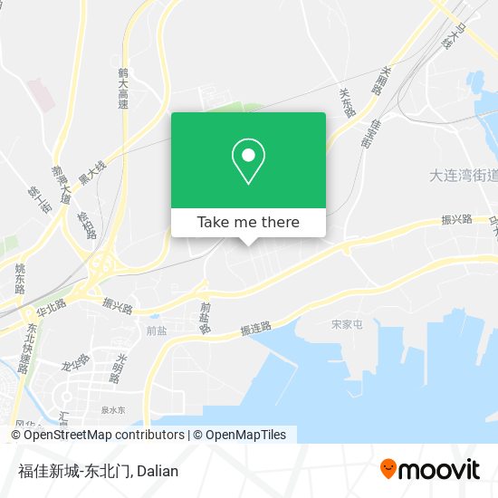 福佳新城-东北门 map