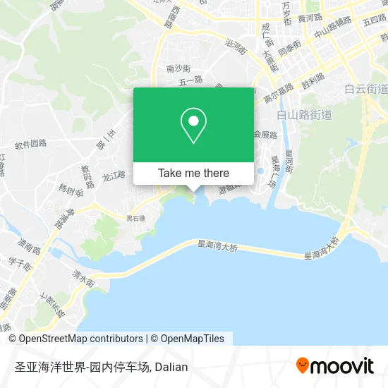 圣亚海洋世界-园内停车场 map