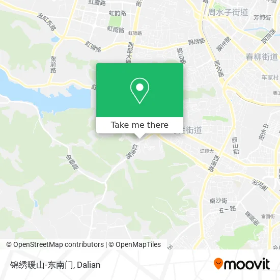 锦绣暖山-东南门 map