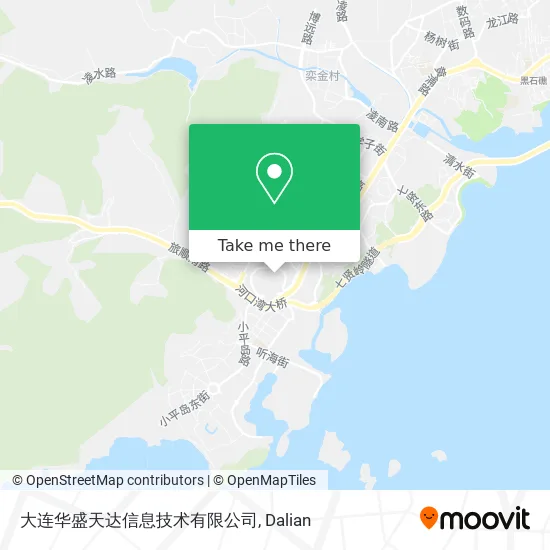 大连华盛天达信息技术有限公司 map