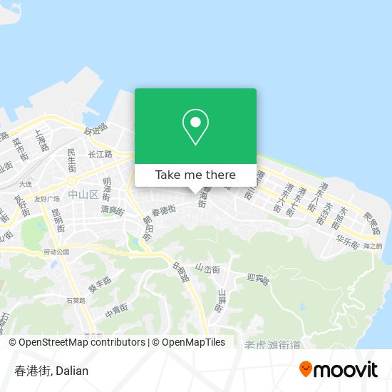 春港街 map