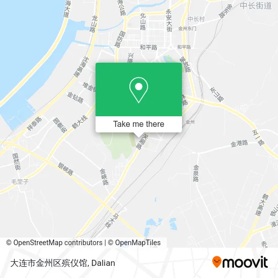 大连市金州区殡仪馆 map