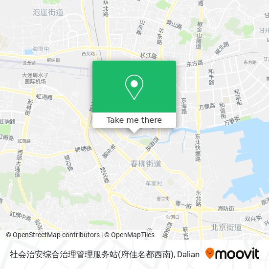 社会治安综合治理管理服务站(府佳名都西南) map