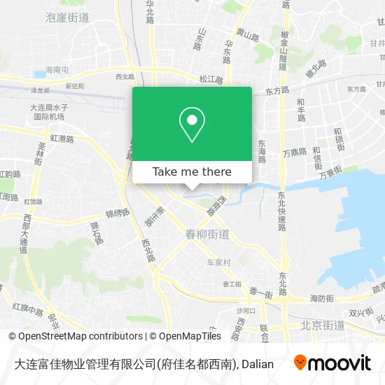 大连富佳物业管理有限公司(府佳名都西南) map
