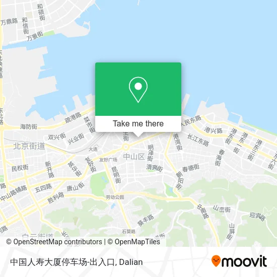 中国人寿大厦停车场-出入口 map