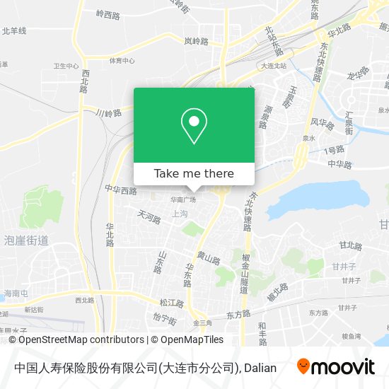 中国人寿保险股份有限公司(大连市分公司) map