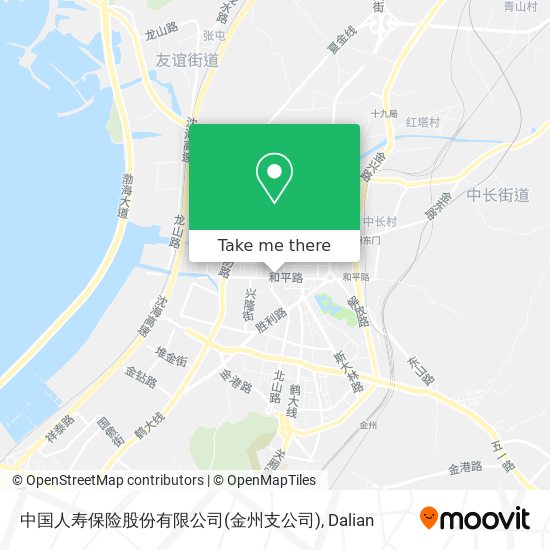 中国人寿保险股份有限公司(金州支公司) map