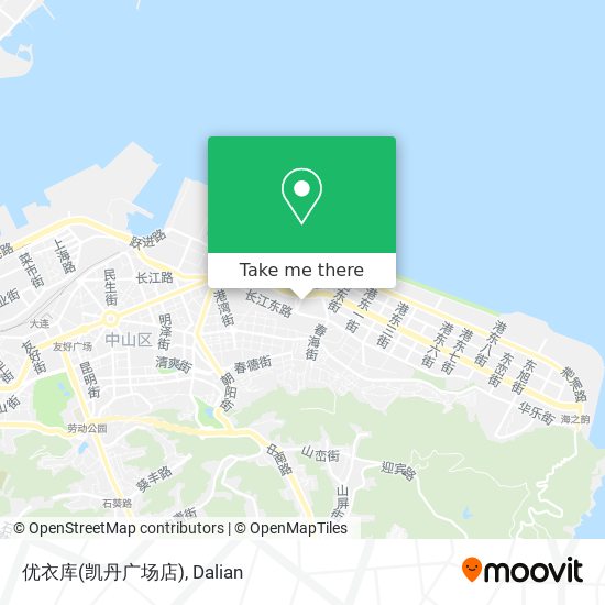 优衣库(凯丹广场店) map