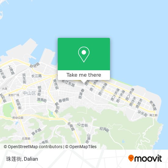 珠莲街 map
