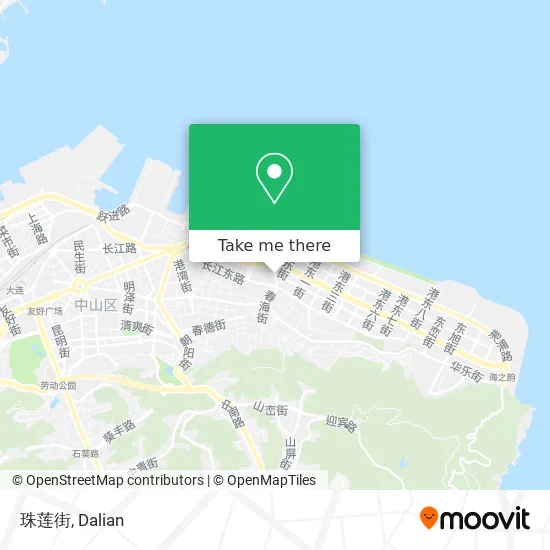 珠莲街 map