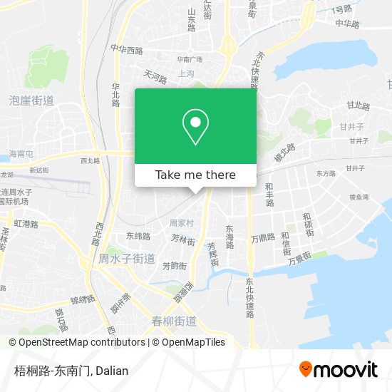 梧桐路-东南门 map