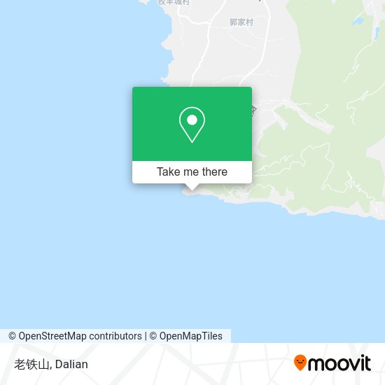 老铁山 map