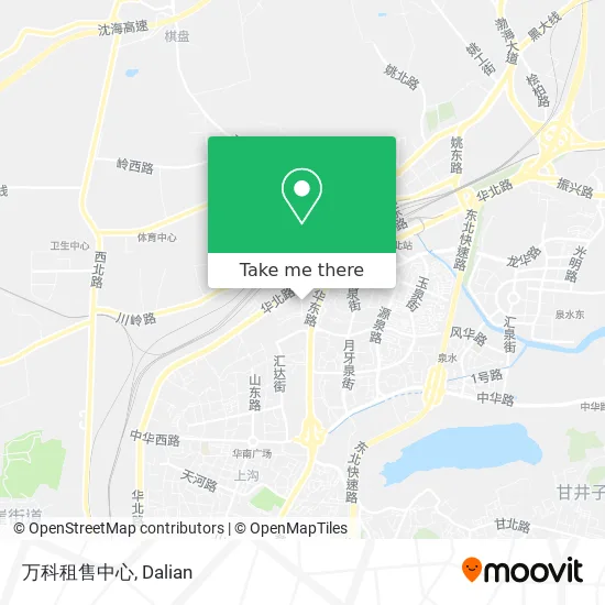 万科租售中心 map