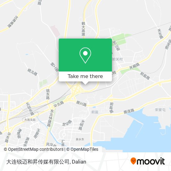 大连锐迈和昇传媒有限公司 map