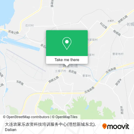 大连农家乐农资科技培训服务中心(理想新城东北) map