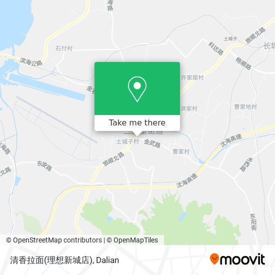 清香拉面(理想新城店) map