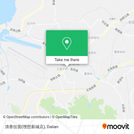清香拉面(理想新城店) map