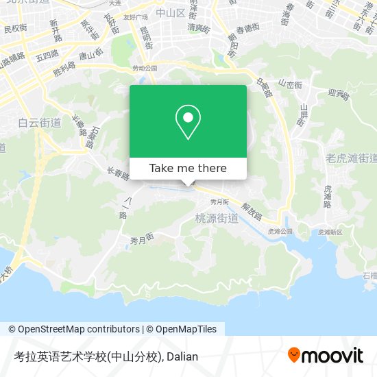 考拉英语艺术学校(中山分校) map
