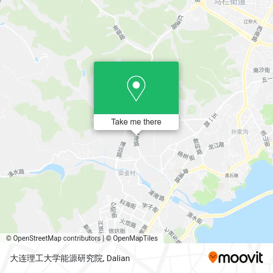 大连理工大学能源研究院 map