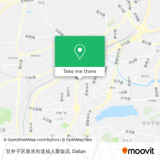 甘井子区泉水街道福人聚饭店 map