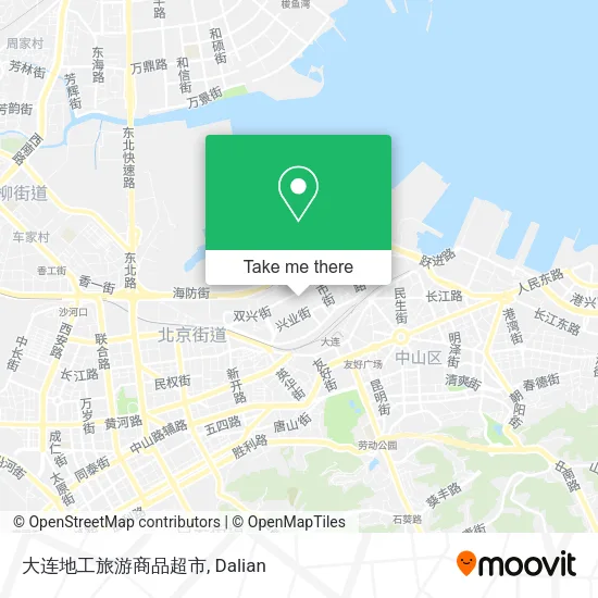 大连地工旅游商品超市 map